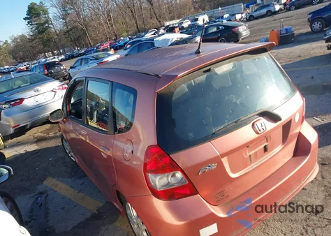 2007 Honda Fit Sport z USA, uszkodzony, nr VIN JHMGD38647S029074